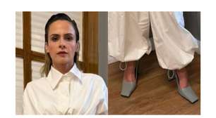 Bico quadrado, salto bloco e elegância de campeã: descobrimos o preço do scarpin que virou queridinho de Ana Paula Renault pós-'BBB 26'