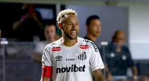 Neymar joga 4ª partida seguida, mas não faz a diferença em empate sem gols do Santos com Coritiba