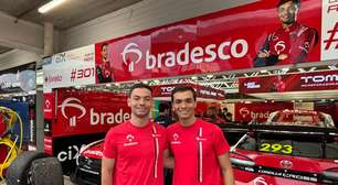 Irmãos deixam rivalidade para o videogame e são companheiros em equipe liderada pelo pai na Stock Car