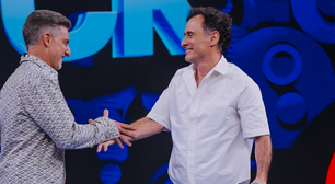 Enrique Diaz e Daphne Bozaski se enfrentam no último episódio da Batalha do Lip Sync no 'Domingão'