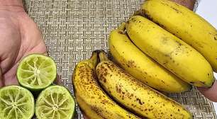 Sobremesa de banana com limão, um doce fácil de preparar que vai deixar todos com água na boca