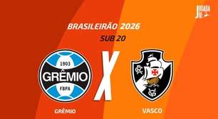 Grêmio x Vasco (sub-20): onde assistir, escalações e arbitragem