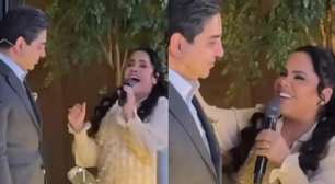 Cantora gospel faz declaração de amor e reação do marido viraliza: 'Que horror'