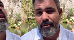 'Só posso agradecer a todo mundo': Juliano Cazarré, de 'Três Graças', debocha após ser massacrado por famosos por evento de 'homens fortes'