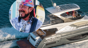 Lancha de Bell Marques custa até R$ 20 milhões e tem 4 cabines, área gourmet e espaço para 20 pessoas