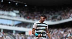 Lesionado, Alcaraz desiste de Roland Garros e do Masters 1000 de Roma