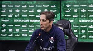 Zubeldía critica gramado após empate do Fluminense na Copa do Brasil: "Não estamos cuidando do jogador"
