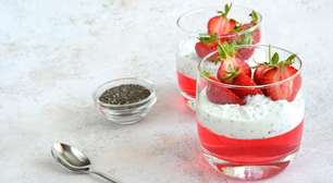 Nem chá, nem aveia: a gelatina com chia que é amiga do intestino