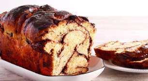 Pão de chocolate trançado: o segredo da padaria que você faz em casa