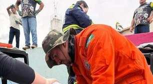 Rio Bonito do Iguaçu: voluntário lidera operação para ajudar famílias e animais após desastre