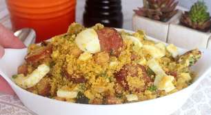 Farofa completa: uma guarnição maravilhosa que leva diversos ingredientes e fica divina