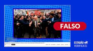 Imagens de Lula recebendo 'chuva de ovos' em Portugal foram criadas com IA