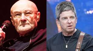 Tretados, Phil Collins e Noel Gallagher entram juntos para o Rock Hall of Fame