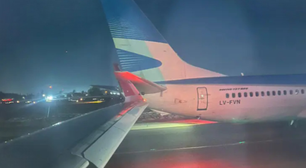 Aeronave da Latam que viria ao Brasil colide com outro avião no Chile