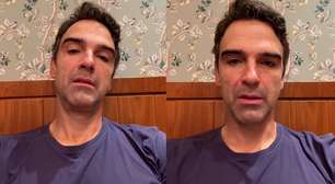 Tadeu Schmidt desabafa sobre cansaço após fim do BBB 26: 'Acabou a batalha'