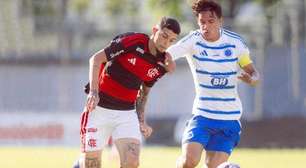 Flamengo e Cruzeiro ficam no empate pelo Brasileirão Sub-20