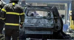 Volvo C40 de incêndio passou por sinistro e estava fora da garantia