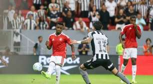 Com tempos distintos, Botafogo e Internacional empatam no Mané Garrincha