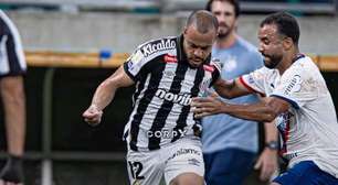 Santos abre 2 a 0, mas cede o empate para o Bahia e se complica no Brasileiro