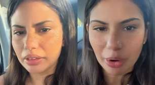 Ex-BBB 26 Gabriela Saporito surge abalada e faz desabafo sobre retorno para casa: 'Loucura'