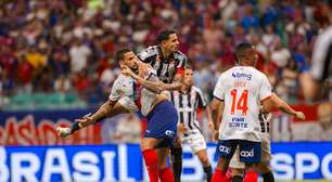 Santos sai na frente, mas Bahia busca empate em jogo movimentado