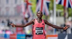 Sebastian Sawe vence em Londres com recorde mundial e sub-2h na maratona (1:59:30)