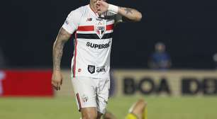 Luciano supera Rogério Ceni após gol da vitória contra o Mirassol
