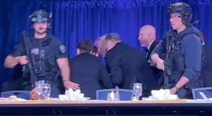 Trump é retirado às pressas após tiros serem ouvidos durante jantar em Washington