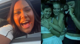 'Paolla Oliveira sambando, Ludmilla cantando...': Chaiany vai a festão repleto de famosos após o 'BBB 26' e conta tudo em êxtase