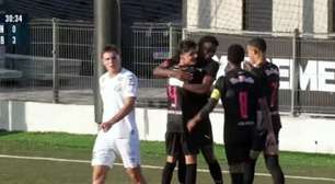 Bragantino goleia Santos no Brasileirão Sub-20