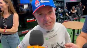 Rubens Barrichello promete churrasco à equipe após pódio na Stock Car: 'Trabalham dia e noite'