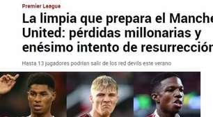 Manchester United prepara barca com 13 saídas para reformulação total