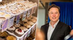 Padaria aceitou encomenda de 2 mil bolos para a Tesla e Elon Musk teve que intervir para evitar sua falência