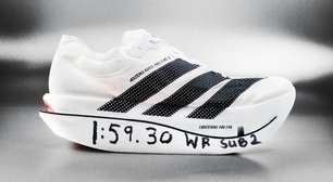 'Supertênis' leva queniano a realizar maratona em menos de 2h e ações da Adidas disparam