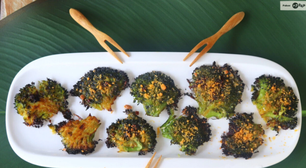 O prato de brócolis perfeito para adicionar ao jantar, que você pode preparar em uma fritadeira a ar, com apenas alguns ingredientes e em minutos