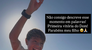 Tal pai, tal filho: herdeiro de Pedro Scooby conquista 1º ouro no surfe