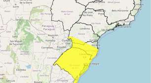Frente fria avança no Sul e Inmet emite aviso de baixas temperaturas; RS e SC têm risco de geada