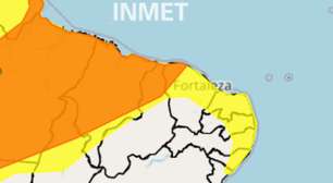 Inmet: Pernambuco tem três áreas sob alerta amarelo de chuva nesta segunda (27)