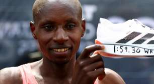 Queniano é 1º homem a completar maratona em menos de 2 horas