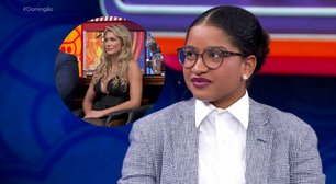Lívia Andrade revirou os olhos para tia Milena no 'Domingão'? Web nota 'antipatia' em participação de vice-campeã do 'BBB 26'