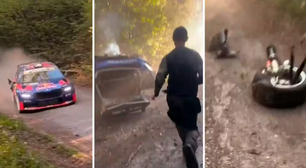 Pai de Verstappen sofre acidente em corrida de rali na Bélgica, mas sai ileso