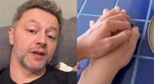 Discreto, ex de Sandy causa alvoroço ao gravar vídeo com a namorada: 'Ninguém aguenta'