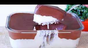 Sobremesa de prestígio feita na travessa, que fica pronta rapidamente e vai surpreender a todos