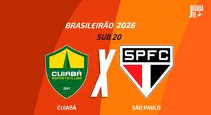 Cuiabá x São Paulo (Brasileirão Sub-20): onde assistir, escalações e arbitragem