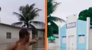 Fortes chuvas em João Pessoa e Campina Gande causam alagamentos em vários pontos nesta terça (28)