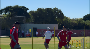 Internacional inicia preparação para encarar o Fluminense