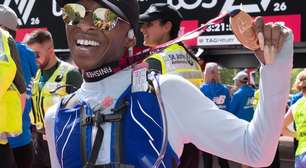 Atriz e cantora Cynthia Erivo bate recorde pessoal na Maratona de Londres