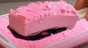 Sobremesa sem leite condensado feita no liquidificador, que é muito leve e rápida