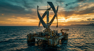 O pião gigante no oceano que gera energia eólica com muito mais estabilidade que as hélices comuns