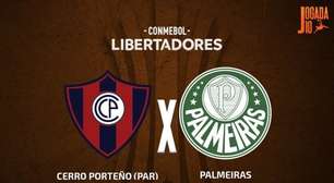 Cerro Porteño x Palmeiras: onde assistir, escalações e arbitragem